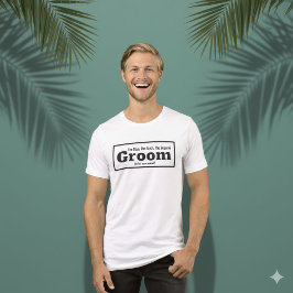 Camiseta Triblenda Funny Groom The Man The Myth The Legend Wedding