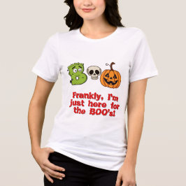 Camiseta Triblenda Funny Halloween BOO Design - Cute Frankenstein