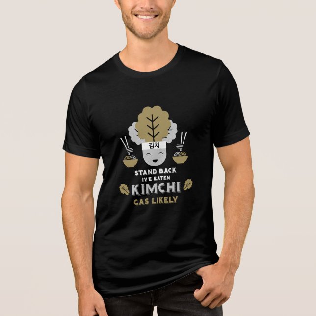 Camiseta Triblenda Funny Kimchi Eater (Anverso)