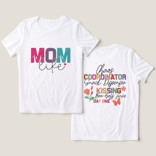 Camiseta Triblenda Funny Mom Life Chaos Coordination