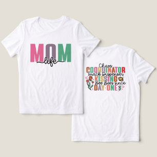 Camiseta Triblenda Funny Mom Life/Chaos Coordination