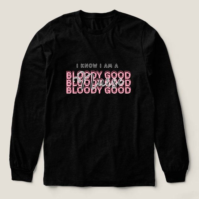 Camiseta Triblenda funny nurse graduation gift shirt- best nurse ever (Diseño traserp)