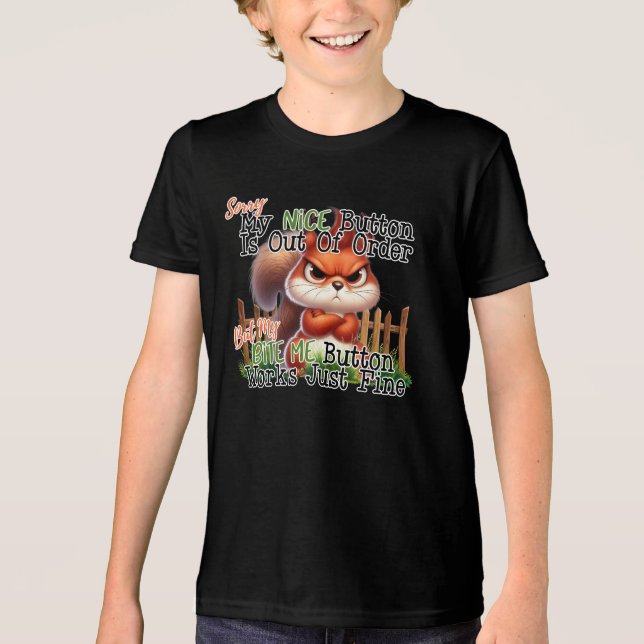 Camiseta Triblenda Funny Squirrel (Anverso)