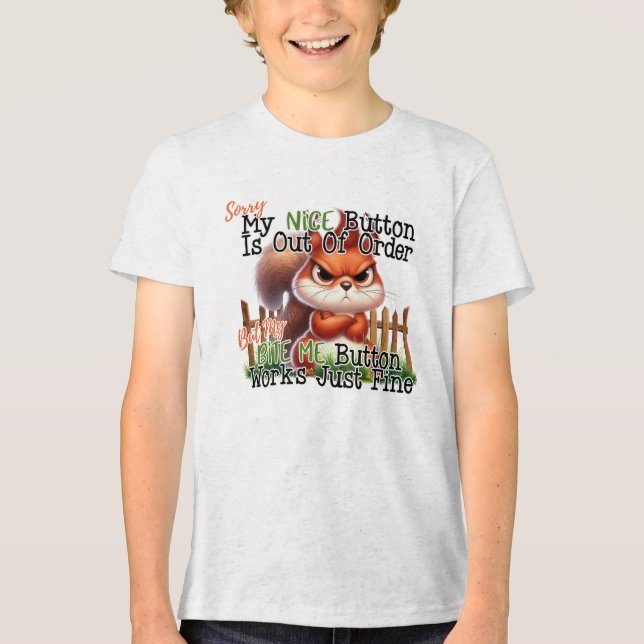 Camiseta Triblenda Funny Squirrel (Anverso)