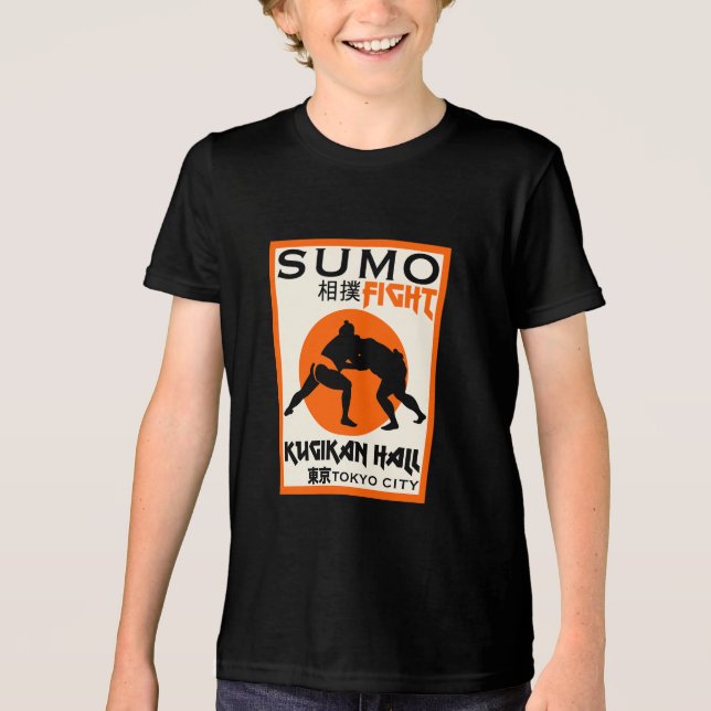 Camiseta Triblenda Funny Sumo Wrestler (Anverso)