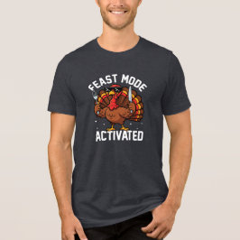 Camiseta Triblenda Funny Thanksgiving Turkey T-Shirt