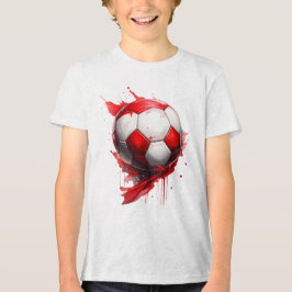 Camiseta Triblenda Fußball in Österreichischen Flaggenfarben, name