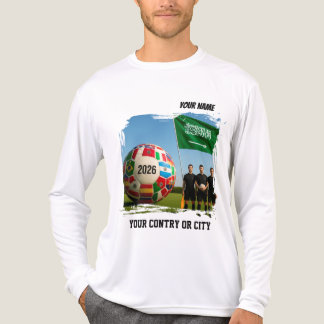 Camiseta Triblenda Fútbol 2026 ARABIA SAUDITA Nombre Personalizado & 
