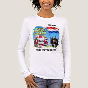 Camiseta Triblenda Fútbol 2026 PARAGUAY Nombre país