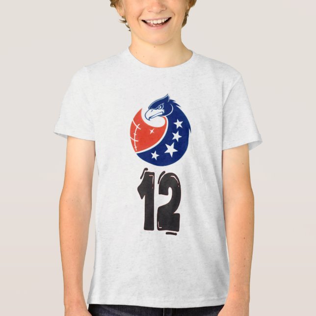 Camiseta Triblenda Fútbol americano: Gloria de Gridiron (Anverso)