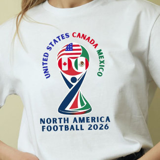 Camiseta Triblenda Fútbol de Norteamérica 2026 | USA Canadá México