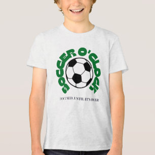 Camiseta Triblenda Fútbol en punto – Enfocados hasta que termine Fú
