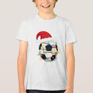 Camiseta Triblenda Fútbol envuelto en Navidades enciende jugador de f