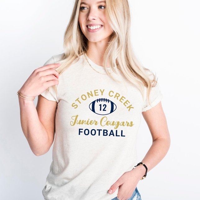 Camiseta Triblenda Fútbol Personalizado Stoney Creek Junior Cougars (Subido por el creador)