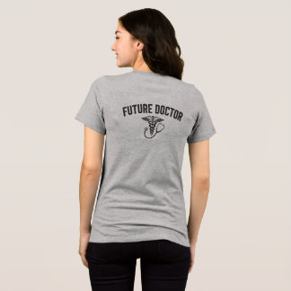 Camiseta Triblenda Future Doctor Typography Medical Student Gift