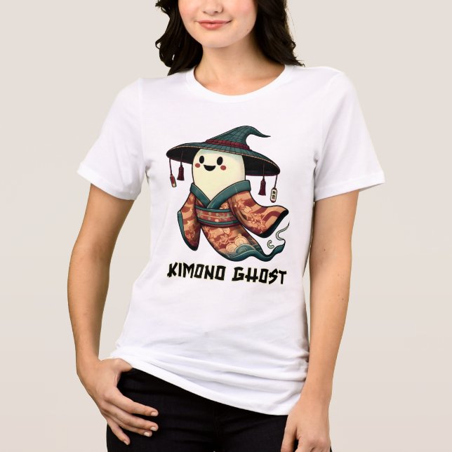 Camiseta Triblenda Gafas de Kimono - Trick o Trick - Feliz Halloween (Anverso)