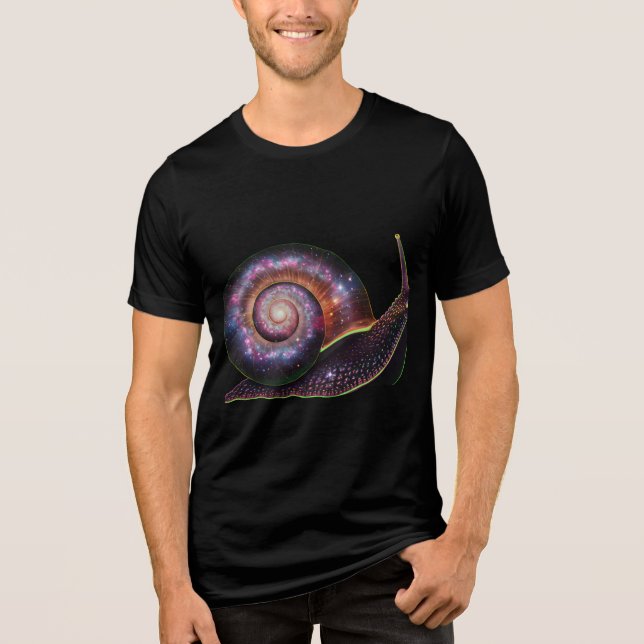 Camiseta Triblenda Galaxy Snail (Anverso)