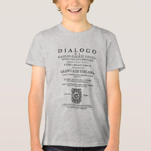 Camiseta Triblenda Galileo Galilei Diálogo