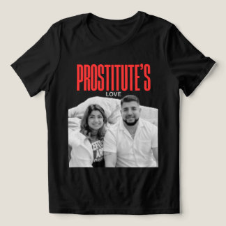 Camiseta Triblenda Galveston, TX DISEÑO DE AMOR DE PROSTITUTA DE MODA