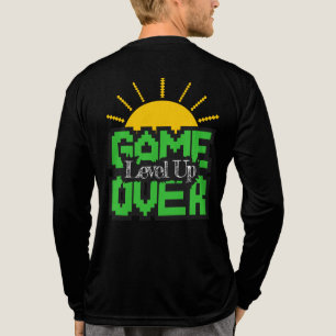 Camiseta Triblenda Game Over: Revivir viejos juegos, subir de nivel t
