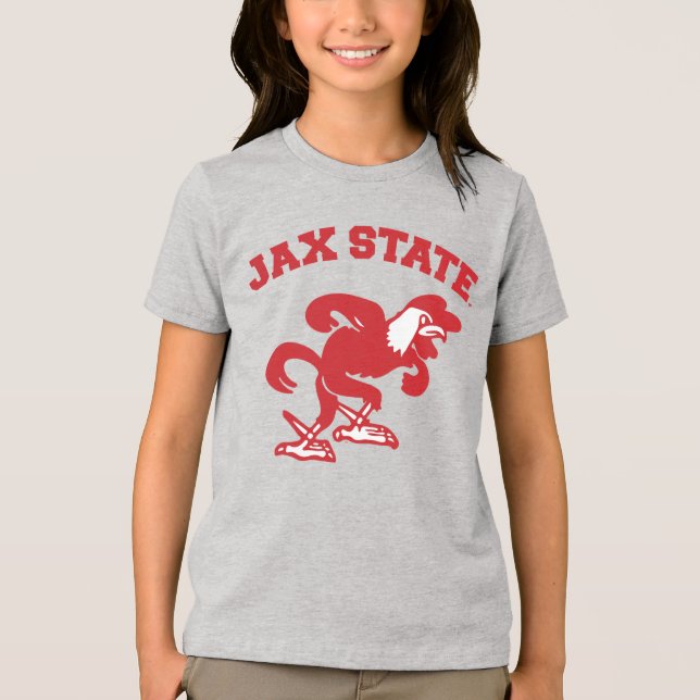Camiseta Triblenda Gamecocks estatales JAX de la Universidad Estatal  (Anverso)