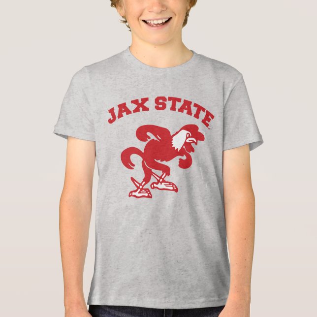 Camiseta Triblenda Gamecocks estatales JAX de la Universidad Estatal  (Anverso)