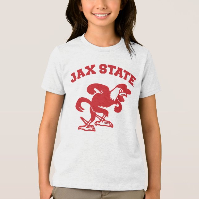 Camiseta Triblenda Gamecocks estatales JAX de la Universidad Estatal  (Anverso)