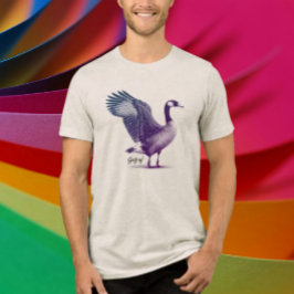 Camiseta Triblenda Ganso canadiense gay de la muerte