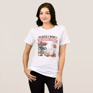 Camiseta Triblenda Ganso divertido sarcástico cansado