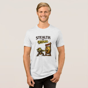 Camiseta Triblenda Gary Grizzlefang El sigilo es opcional