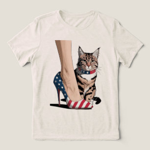 Camiseta Triblenda Gata Patriótica Madre