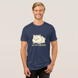 Camiseta Triblenda Gatito Suave Pero Peligroso