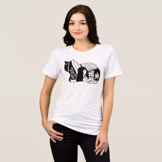 Camiseta Triblenda Gato Acogedor