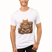 Gato Acogedor en el Tiempo de Té