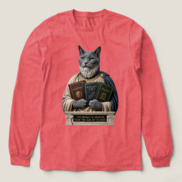 Camiseta Triblenda Gato Aristotélico Azul Ruso
