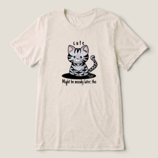 Camiseta Triblenda Gato Atigrado Lindura