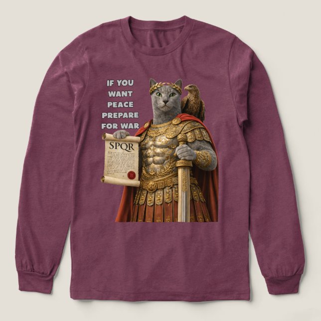 Camiseta Triblenda Gato Azul César Ruso (Diseño traserp)