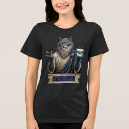Camiseta Triblenda Gato Azul Ruso Arquímedes