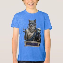 Camiseta Triblenda Gato Azul Ruso Arquímedes