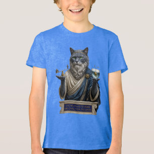 Camiseta Triblenda Gato Azul Ruso Arquímedes