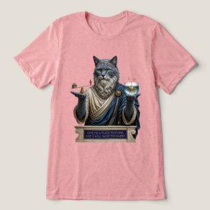 Camiseta Triblenda Gato Azul Ruso Arquímedes