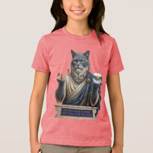 Camiseta Triblenda Gato Azul Ruso Arquímedes