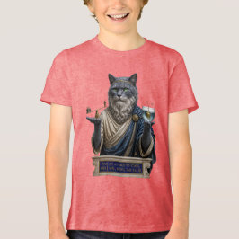 Camiseta Triblenda Gato Azul Ruso Arquímedes