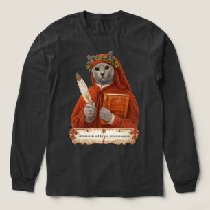 Camiseta Triblenda Gato Azul Ruso Dante Alighieri