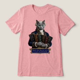 Camiseta Triblenda Gato Azul Ruso Immanuel Kant