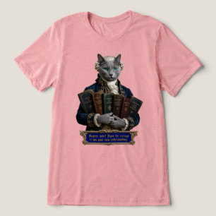 Camiseta Triblenda Gato Azul Ruso Immanuel Kant
