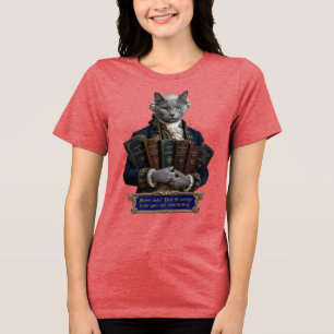 Camiseta Triblenda Gato Azul Ruso Immanuel Kant