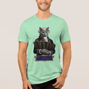 Camiseta Triblenda Gato Azul Ruso Immanuel Kant