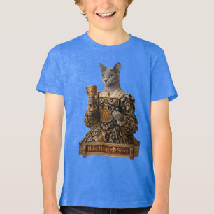 Camiseta Triblenda Gato Azul Ruso Lucrezia de Médici