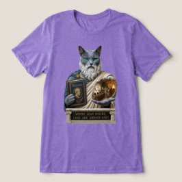 Camiseta Triblenda Gato Azul Ruso Plato